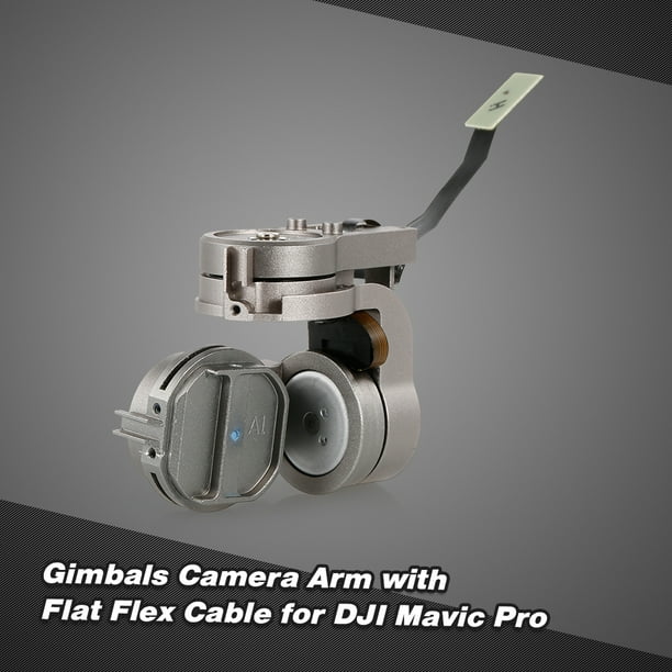 For DJI Mavic Pro Gimbal Camera 4k HDVideo Camera Assembly Arm W/ Flat Flex Cabl